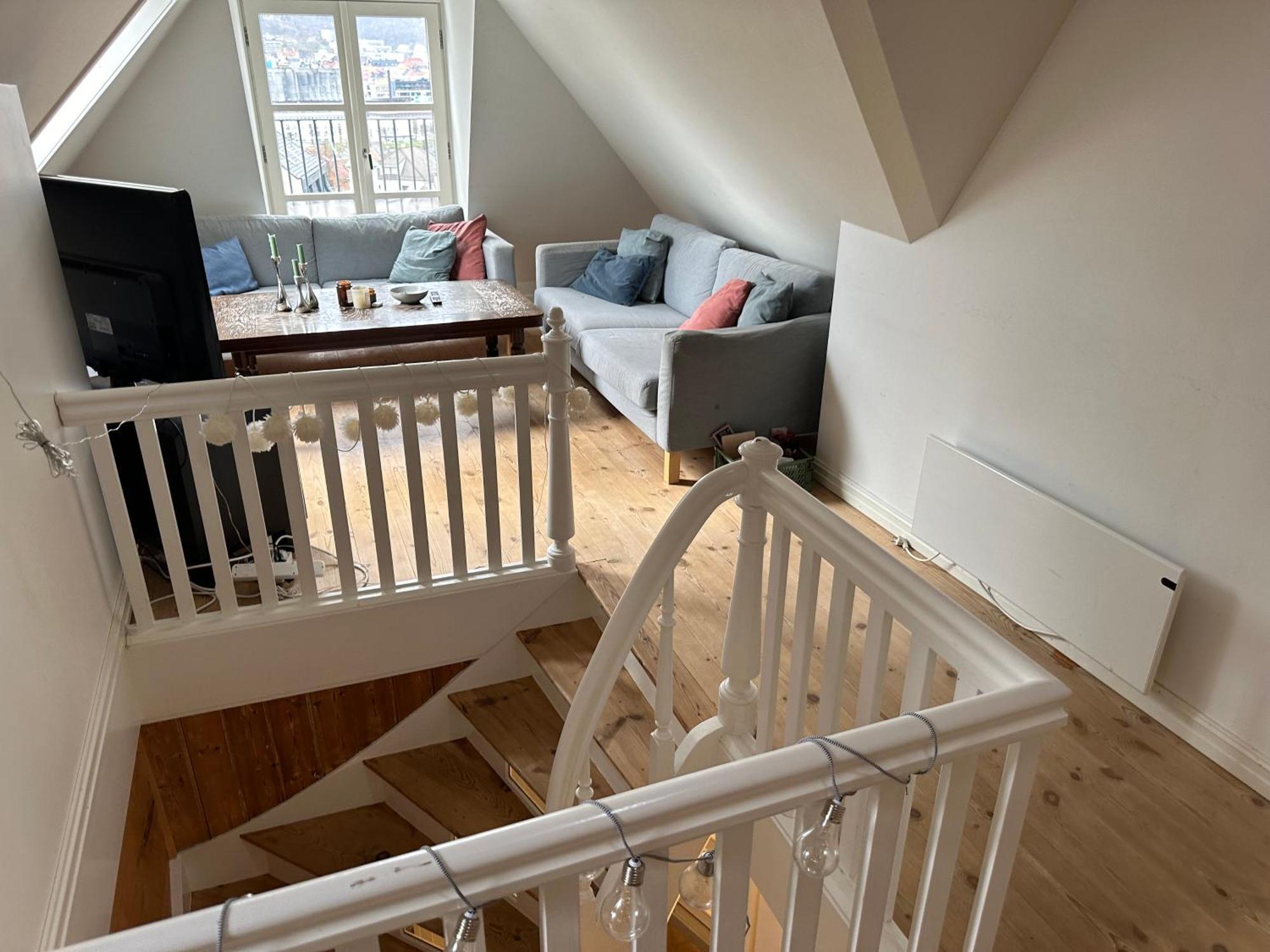 Ferienwohnung Sjarmerende Bolig Like Ved Togstasjonen Bergen Exterior foto